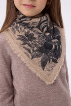Petit Bandana Bengale - Beige Creme - Enfant