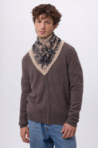 Bandana pequeño Bengala - Beige crema - Hombre