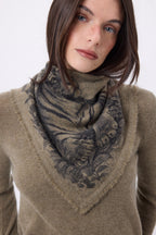Petit Bandana Bengale - Khaki Chine - Femme