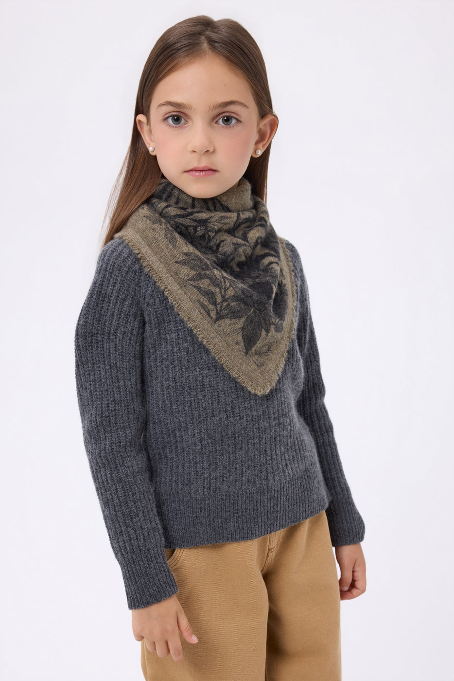 Petit Bandana Bengale - Khaki Chine - Enfant