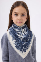 Bandana pequeña Bengala - Azul marino - Niño