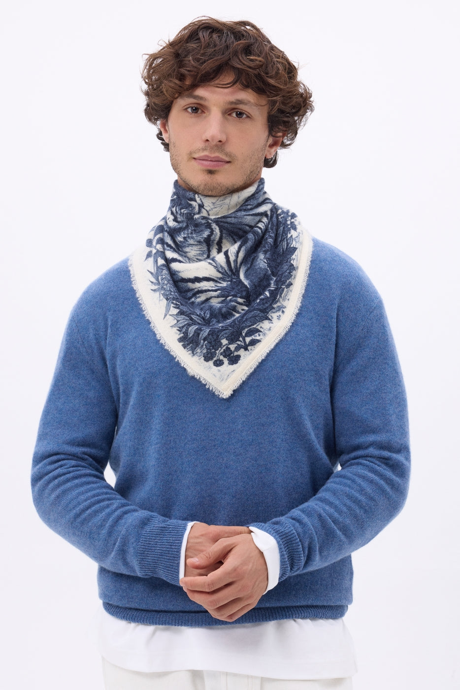 Small Bengale Bandana - Navy - Men