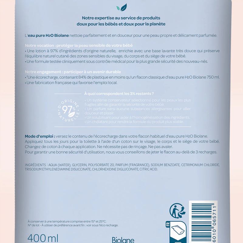 Lote 3X Agua Pura Eco-Refill