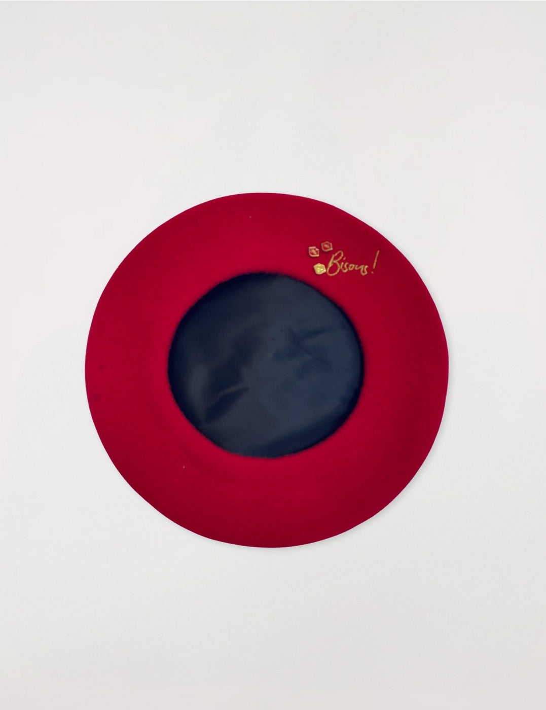 Beret Bisous - Red