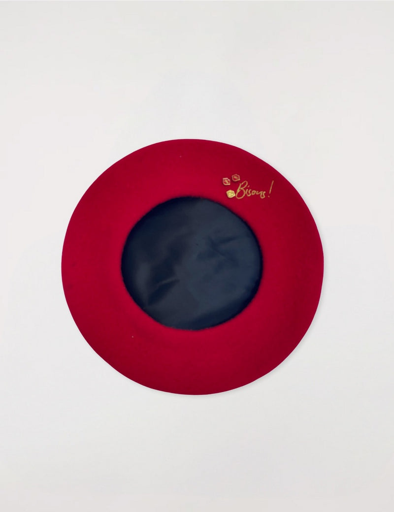 Boina Besos - Rojo