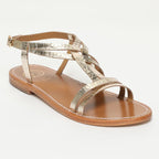 Berlanga Sandals - Light Gold