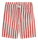 Bermuda Basile Rayas Rojo Ladrillo