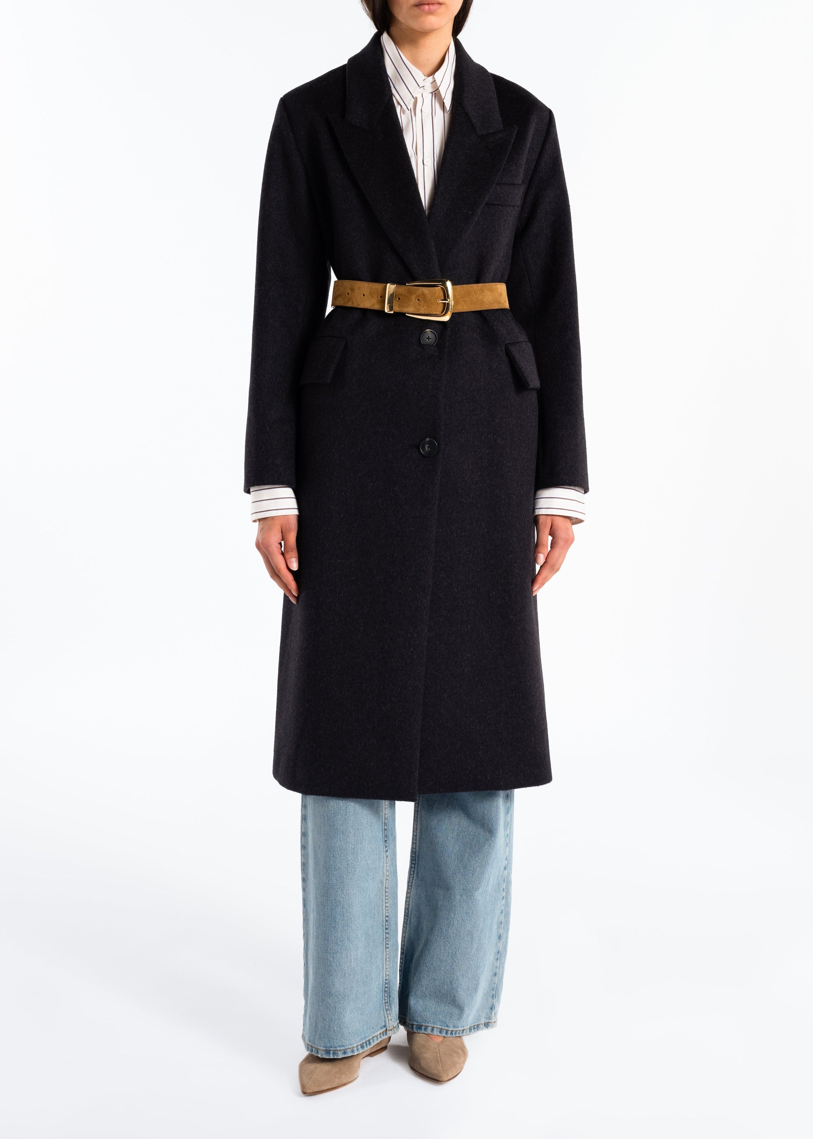 Margaux Lonnberg - Manteau Berry - Anthracite