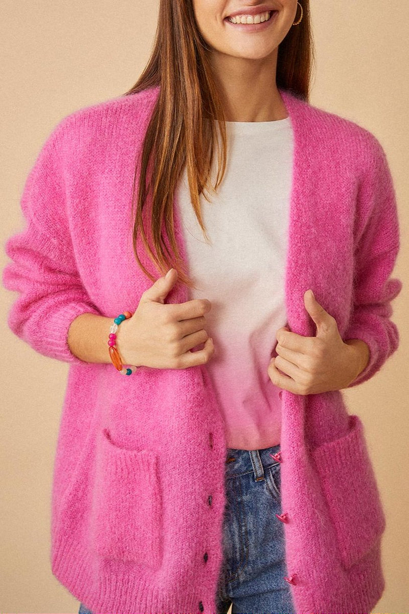 Gilet Betani - Rose Fluo