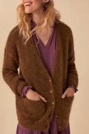Betani Vest - Mocha