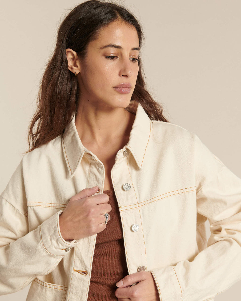 Veste BETTY DENIM ECRU WH 30 Labdip