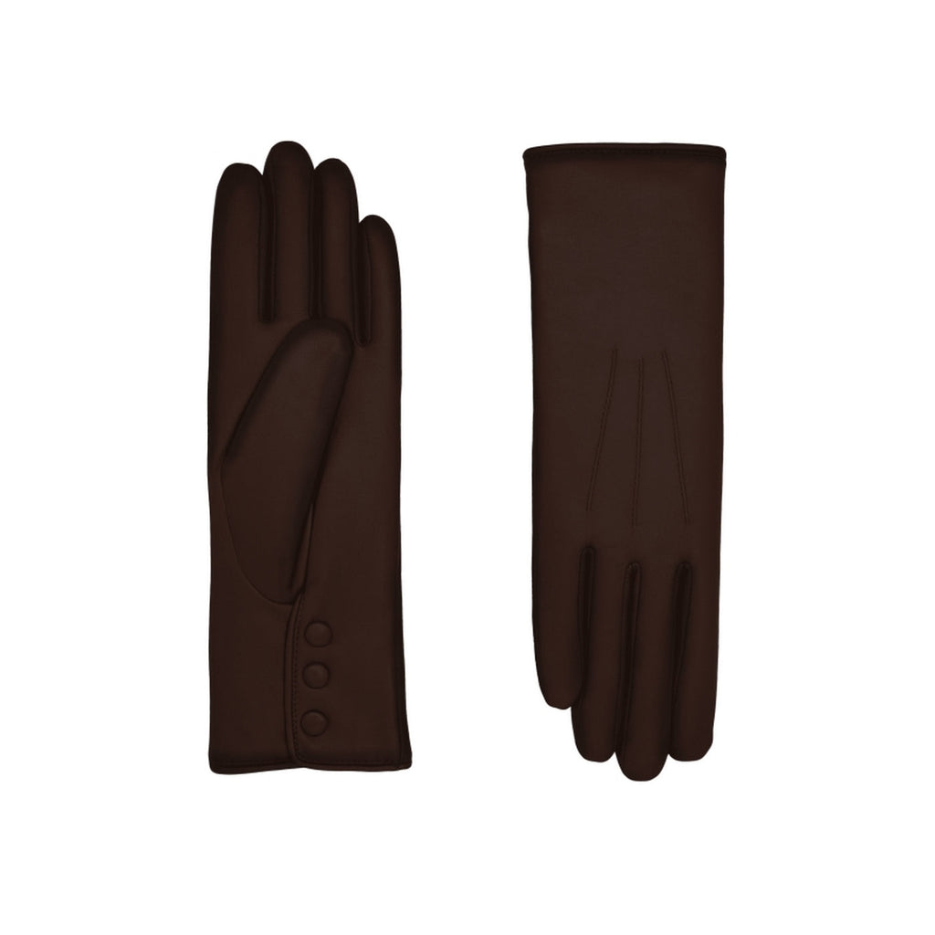 Gants Betty - Whisky Patine/Lapin Blanc - Femme