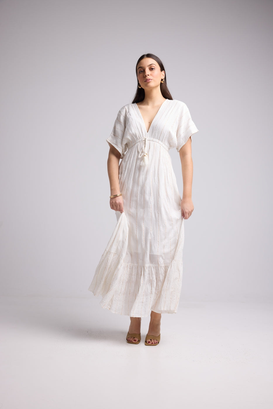 Robe Longue - Beverly - Blanc