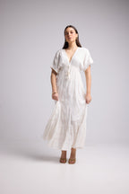 Robe Longue - Beverly - Blanc