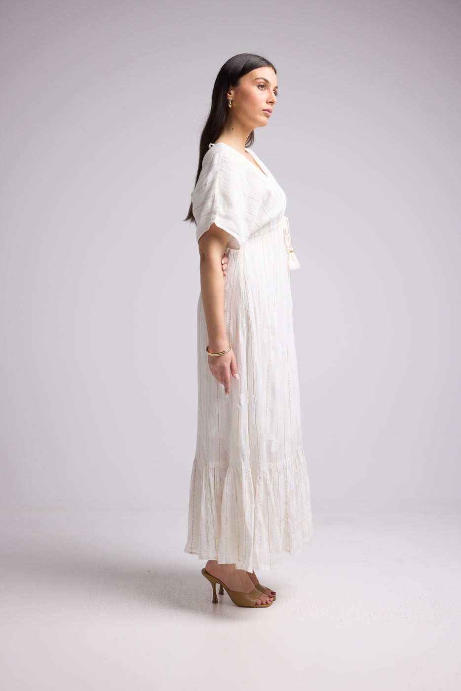 Robe Longue - Beverly - Blanc