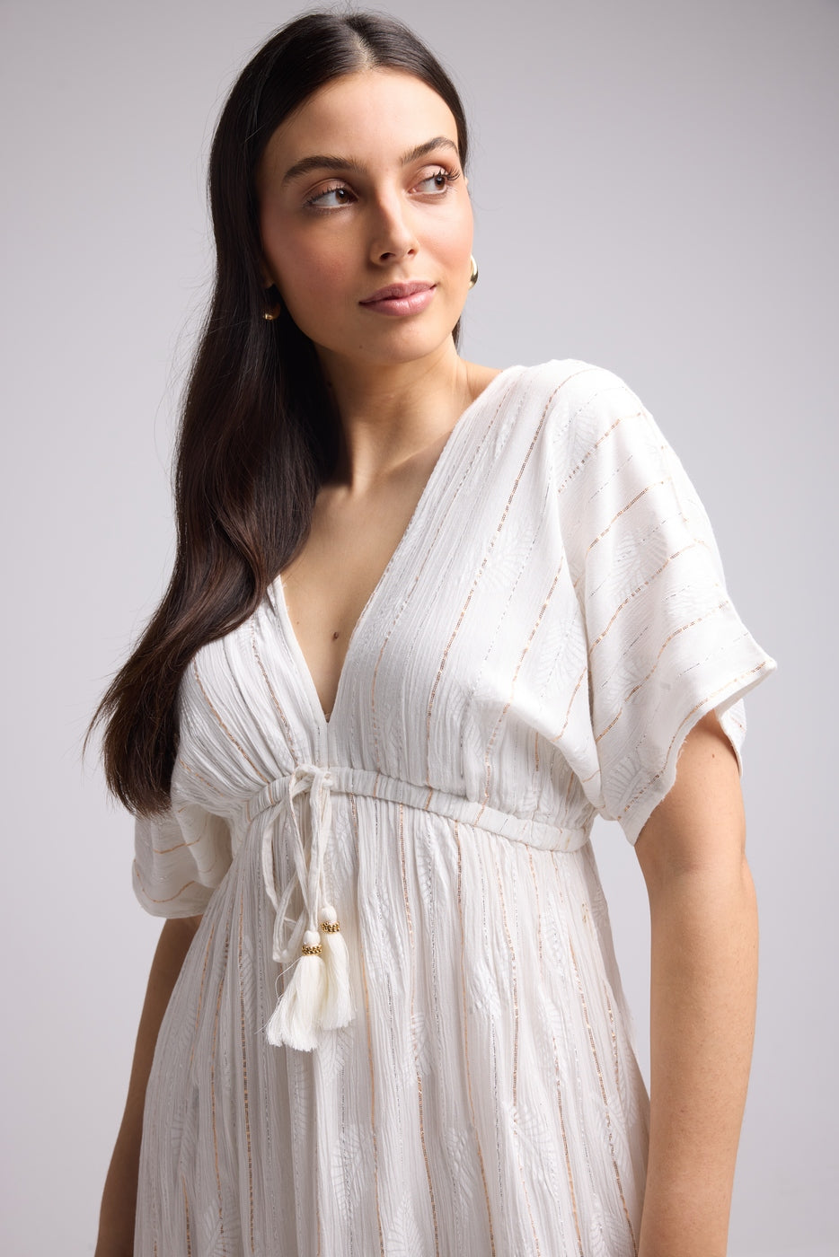 Robe Longue - Beverly - Blanc
