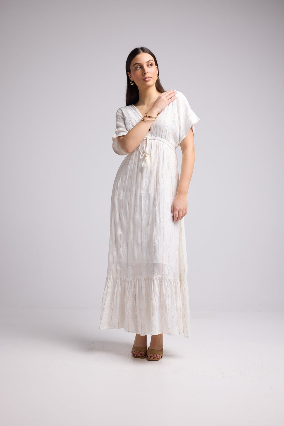Robe Longue - Beverly - Blanc