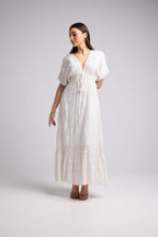 Robe Longue - Beverly - Blanc