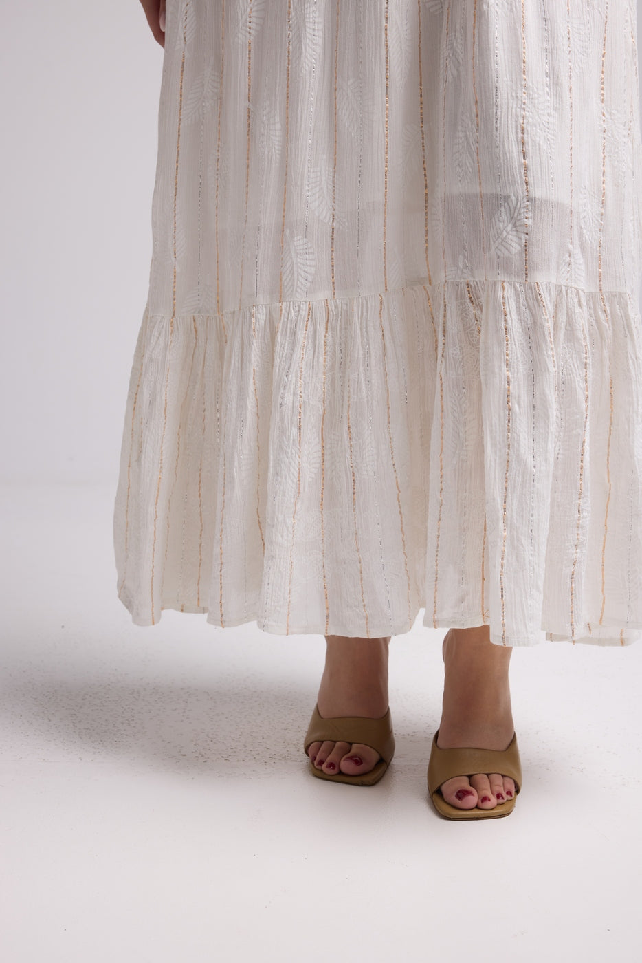 Robe Longue - Beverly - Blanc