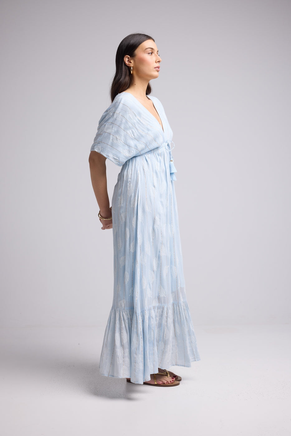 Robe Longue - Beverly - Bleu