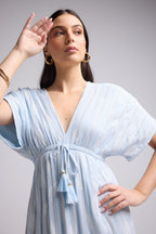 Robe Longue - Beverly - Bleu