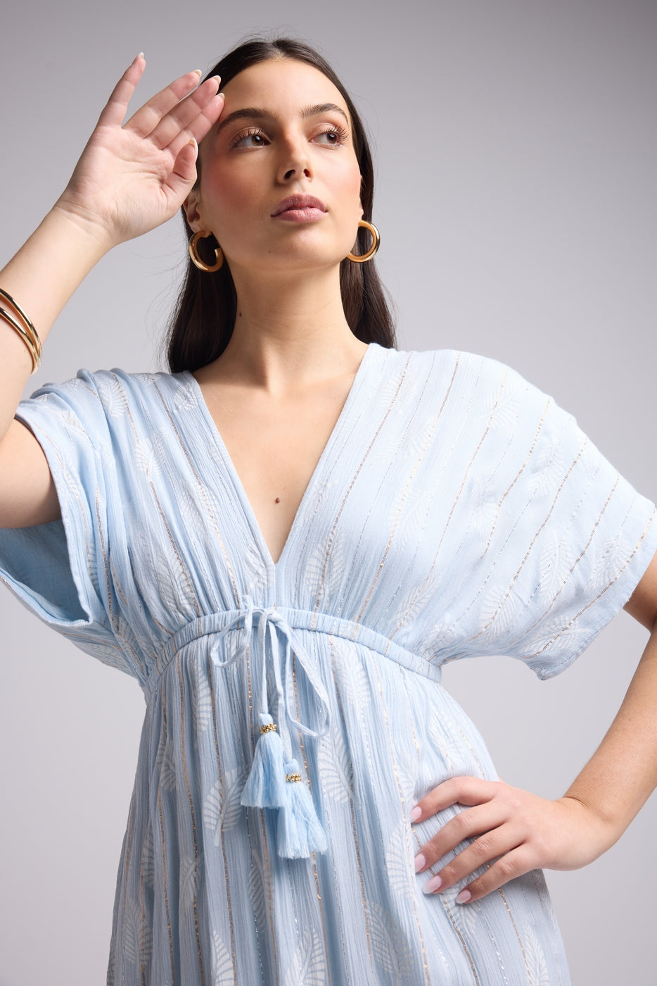 Robe Longue - Beverly - Bleu