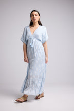 Robe Longue - Beverly - Bleu