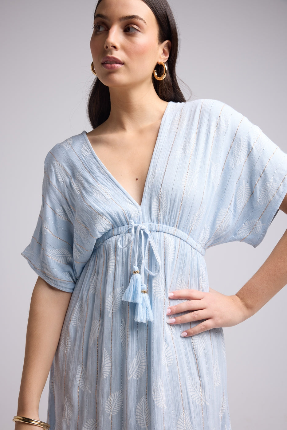 Robe Longue - Beverly - Bleu