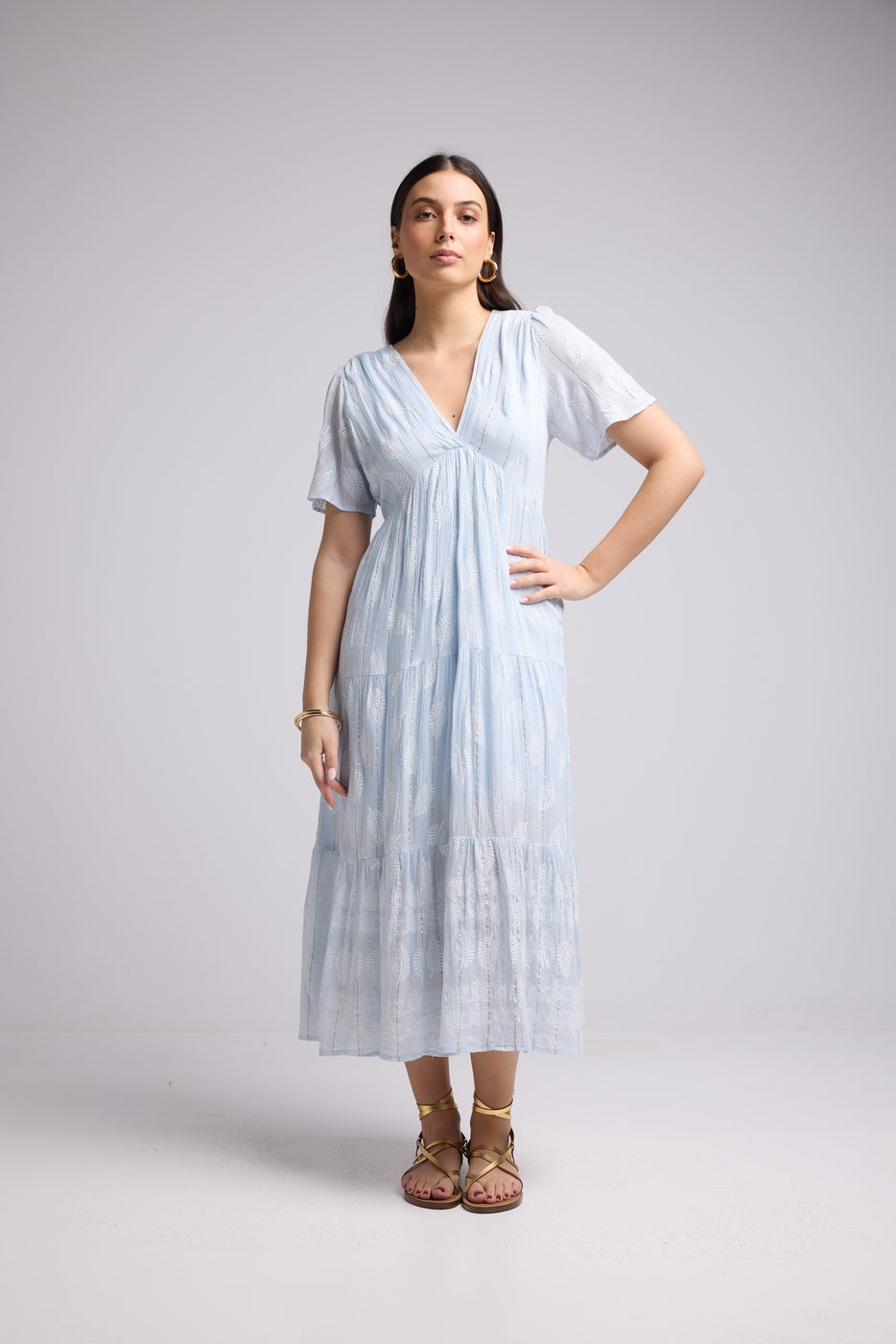 Robe Longue - Beverly - Bleu