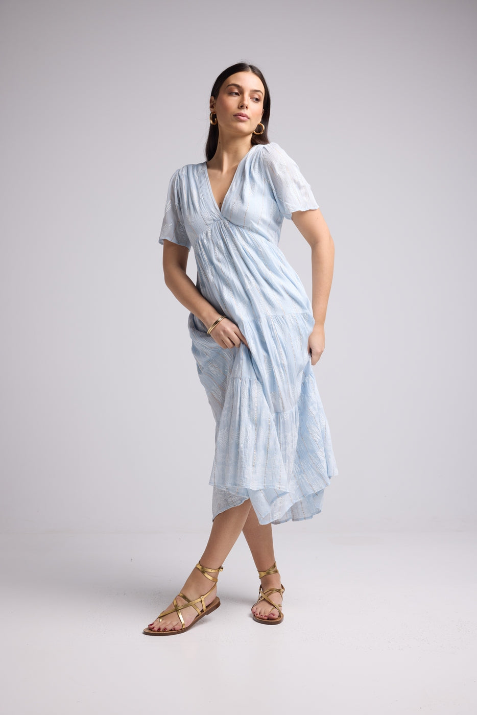 Robe Longue - Beverly - Bleu