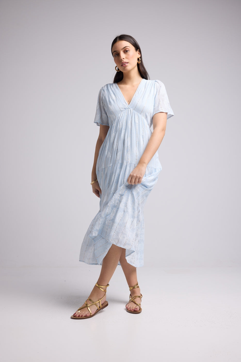 Robe Longue - Beverly - Bleu