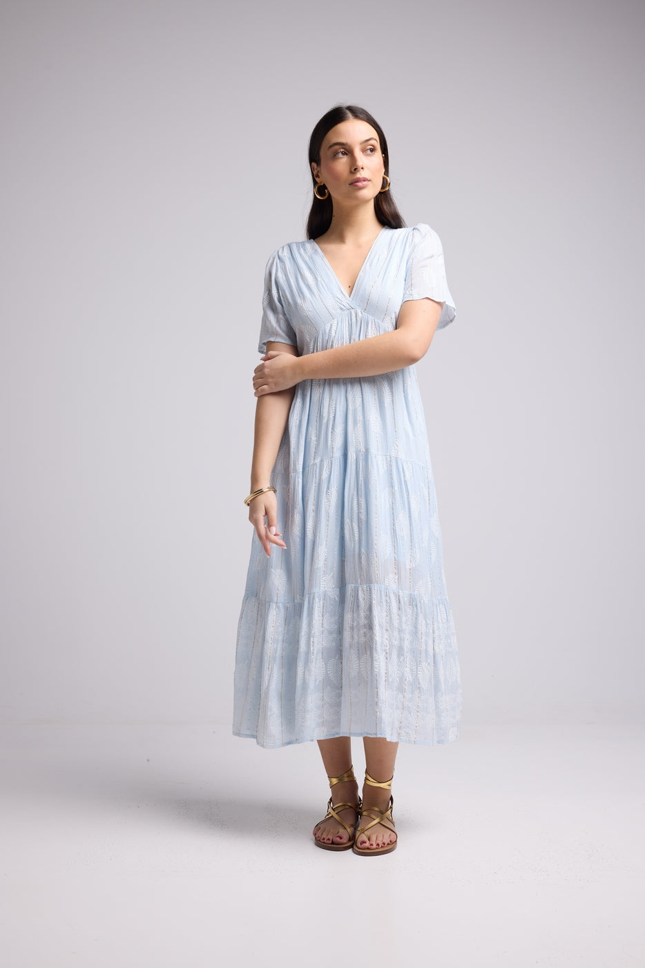 Robe Longue - Beverly - Bleu