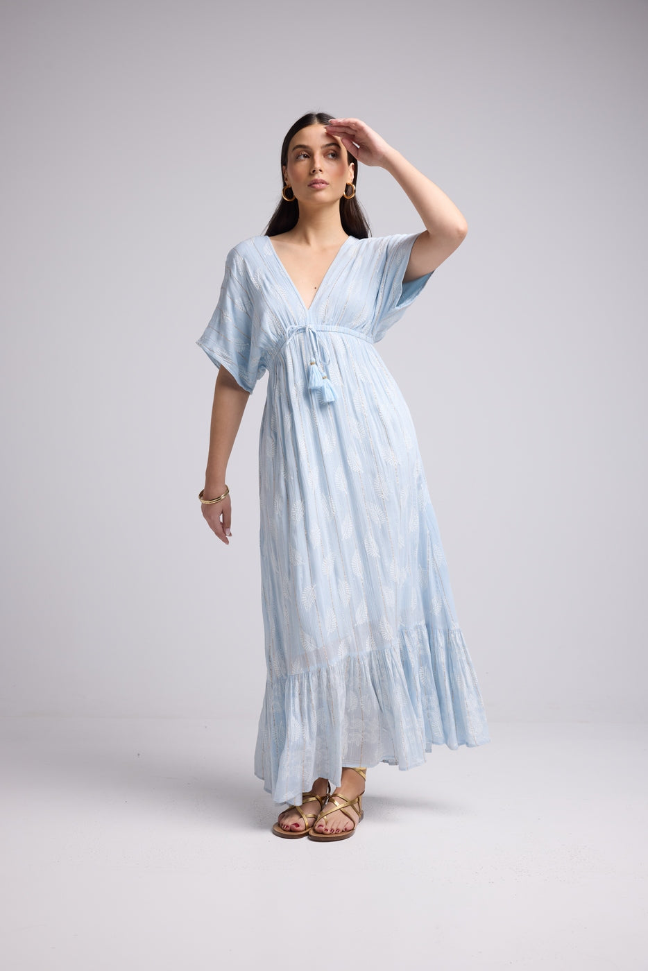 Robe Longue - Beverly - Bleu