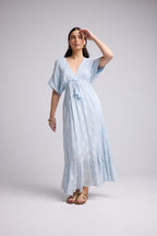 Robe Longue - Beverly - Bleu