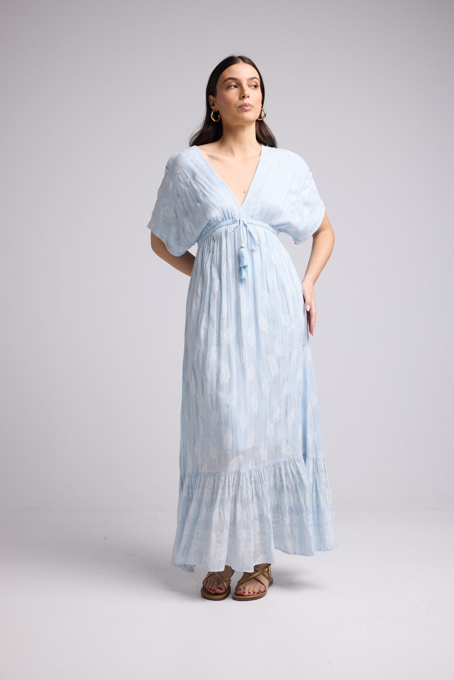 Robe Longue - Beverly - Bleu