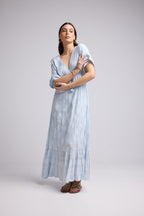 Robe Longue - Beverly - Bleu