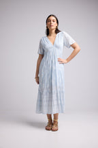 Robe Longue - Beverly - Bleu