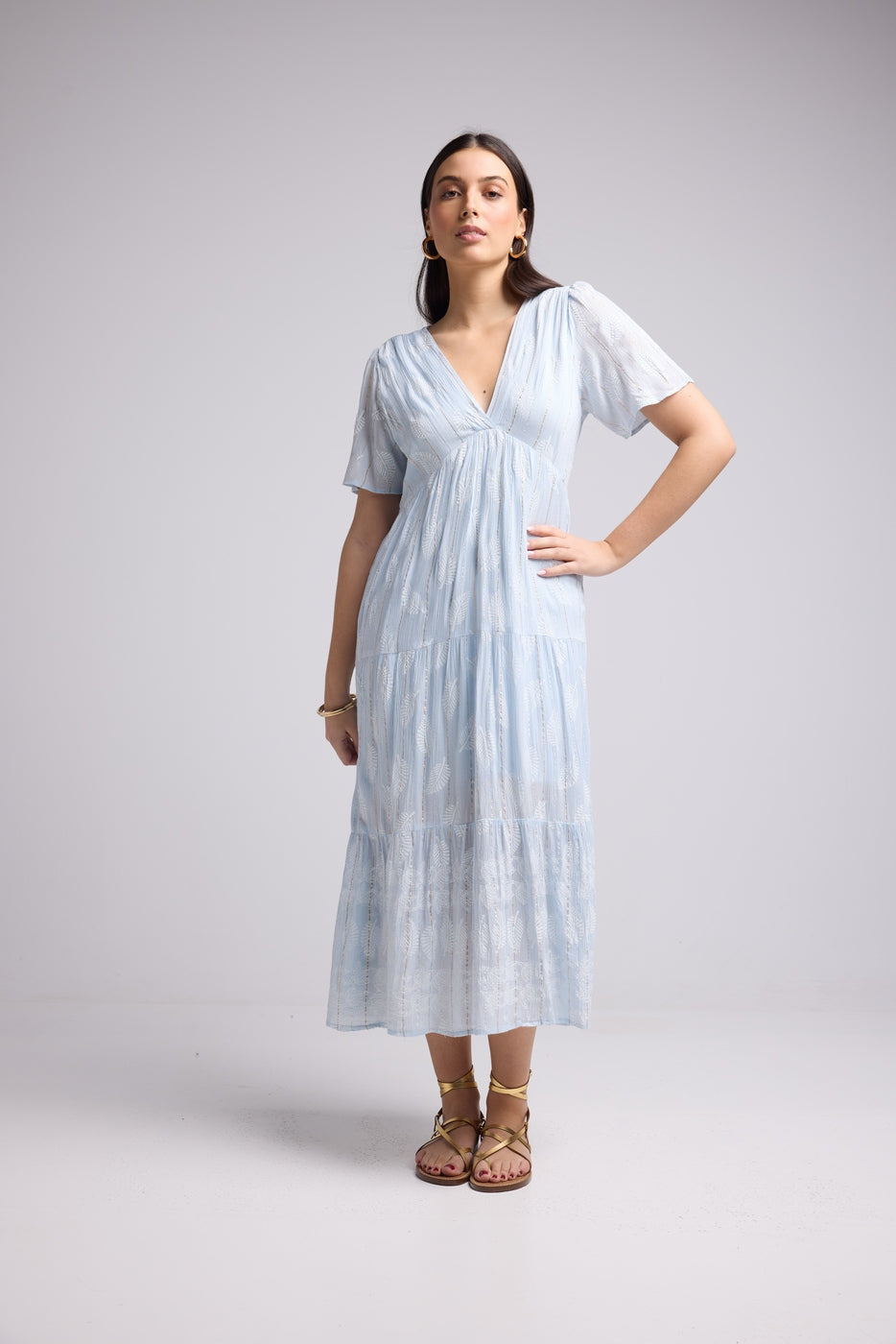 Robe Longue - Beverly - Bleu