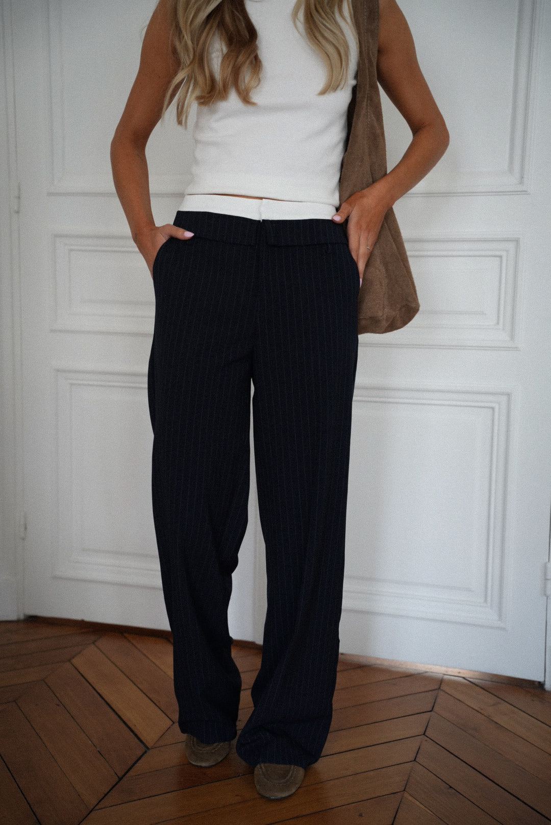Honoryne Marine - Pantalones a rayas