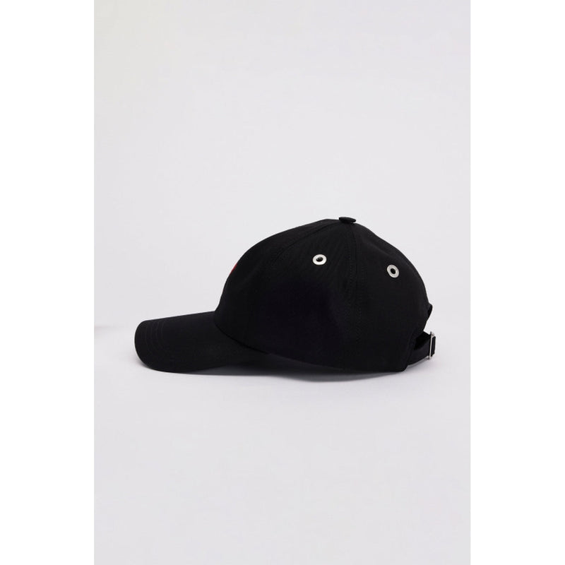 Ami Paris - Gorra Roja Bordada Adc - Negro/001