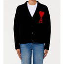 Ami Paris - Cardigan Adc Cardigan - Black/Red