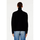 Ami Paris - Pull Col Roulé Adc Funnel Neck Sweater - Black/Red