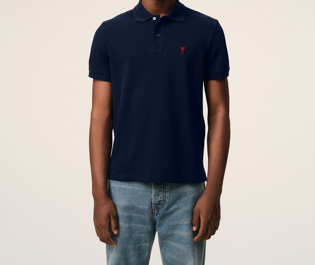 Polo Ami de Cœur – Ami Paris – Bleu Marine