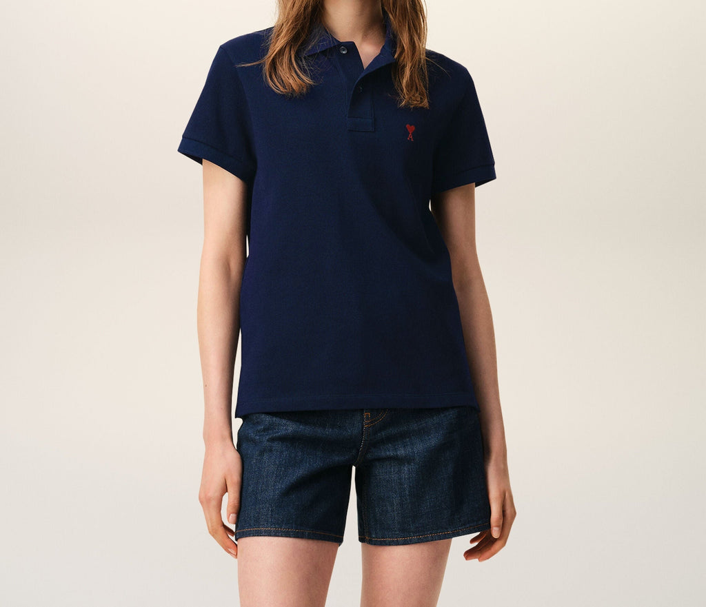 Polo Ami de Cœur – Ami Paris – Bleu Marine