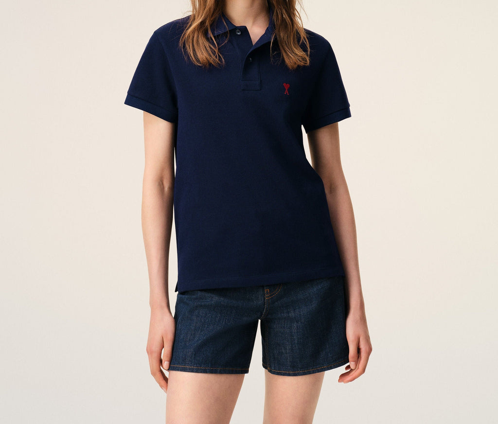 Polo Ami de Cœur – Ami Paris – Bleu Marine