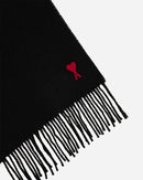 Écharpe Ami Paris Ami de Coeur Noire
