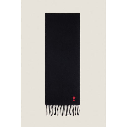 Ami Paris - Écharpe Red Adc Scarf - Black/001