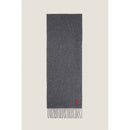 Ami Paris - Red Adc Scarf - Dark Grey/061