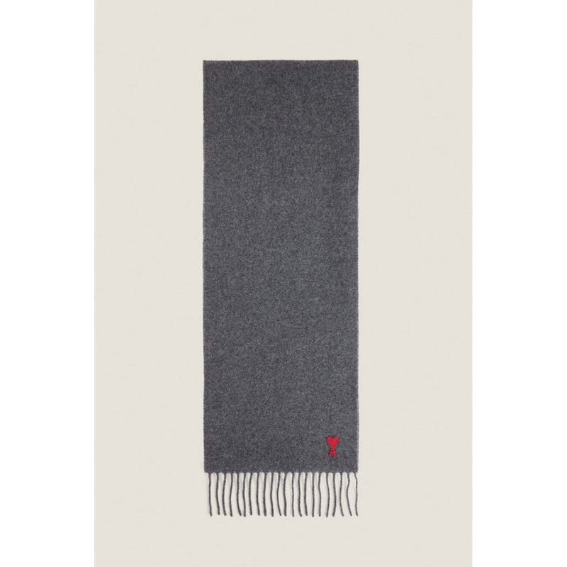 Ami Paris - Red Adc Scarf - Dark Grey/061