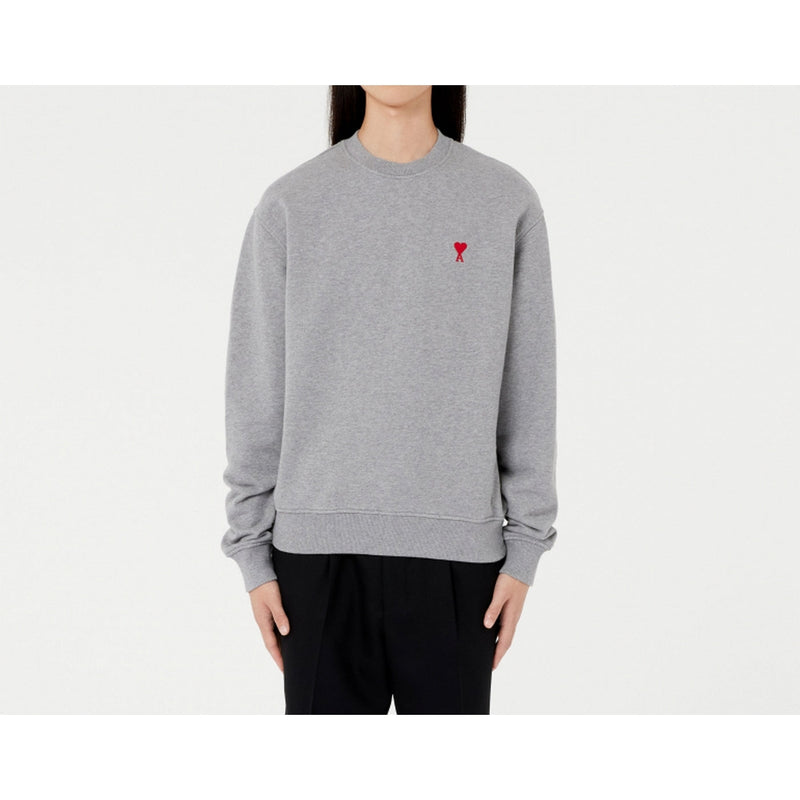 Ami Paris - Ami De Co Sweatshirt - Heather Grey/055